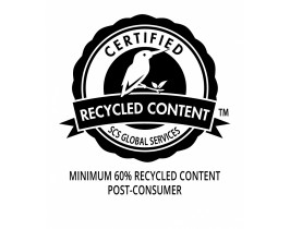 Certified Recycled Content Certified Recycled Content