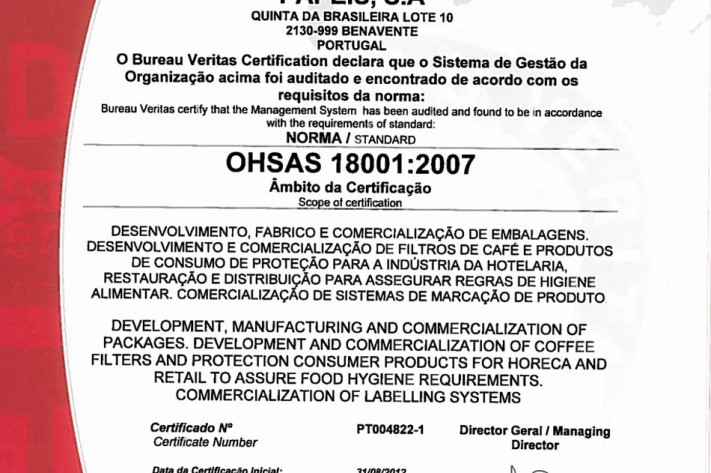Norma OHSAS 18001:2007 Norma OHSAS 18001:2007