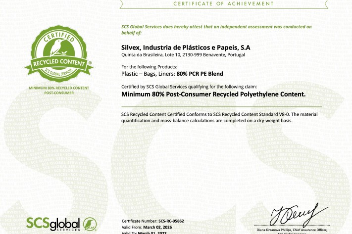 Certified Recycled Content